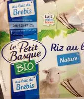 Sucre et nutriments contenus dans Le petit basque bio