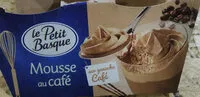 Quantité de sucre dans Mousse au café sur ganache