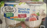 Cantidad de azúcar en Yaourt de brebis sur lit de figues