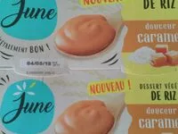 含糖量 Dessert végétal de riz au caramel