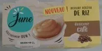 含糖量 Dessert végétal de riz douceur café