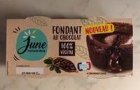 Sucre et nutriments contenus dans June