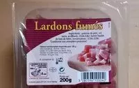入っている砂糖の量 Lardons fumés