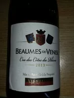 Sucre et nutriments contenus dans Vignerons de balma venitia