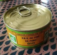 Amount of sugar in Pâté de foie de porc bio