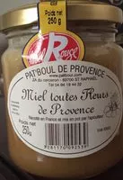 中的糖分和营养成分 Par boul de provence