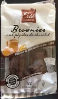 含糖量 Brownies aux pépites de chocolat