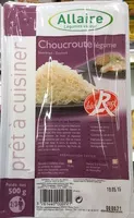 Jumlah gula yang masuk Choucroute légume