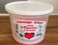 Quantité de sucre dans Fromage blanc battu  à la fraise