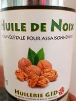 Sucre et nutriments contenus dans Huilerie gid