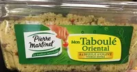 चीनी की मात्रा Mon Taboulé Oriental à l'Huile d'Olive Vierge Extra