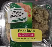 Cantidad de azúcar en Ensalada de quinoa con hortalizas