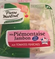 Suhkru kogus sees Ma piemontaise au jambon