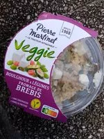 Jumlah gula yang masuk Boulghour & légumes fromage de brebis