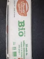 Jumlah gula yang masuk 12 œufs de tailles différentes bio