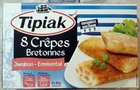 İçindeki şeker miktarı 8 Crêpes bretonnes jambon emmental