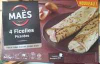 Amount of sugar in Ficelles Picardes