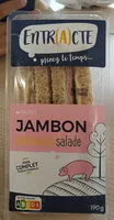 Zuckermenge drin Jambon emmental salade
