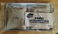 Jumlah gula yang masuk Fouées aux rillauds d'Anjou sauce moutarde à l'ancienne et mâche