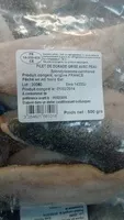 Quantité de sucre dans Filet de Dorade grise avec peau