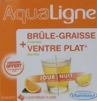 Sucre et nutriments contenus dans Aqua ligne