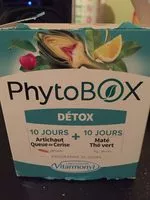 Sucre et nutriments contenus dans Phytobox