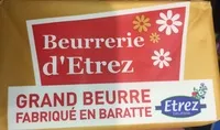 Sucre et nutriments contenus dans Beurrerie d etrez