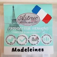 Cantidad de azúcar en Madeleines