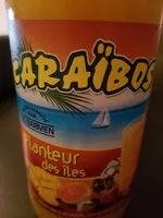 Amount of sugar in Cocktail des Iles CARAIBOS