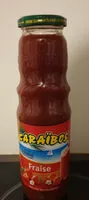 Amount of sugar in Caraibos fruits jus de fraise