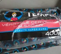 Suhkru kogus sees Véritable cervelas Alsacien supérieur