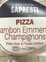 含糖量 Pizza Jambon Emmental Champignons