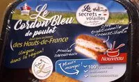 Jumlah gula yang masuk Cordons bleu volaille de licques
