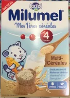 含糖量 Milumel Mes 1ères céréales Multi Céréales