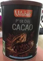 Sucre et nutriments contenus dans Vitabio