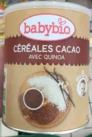 Cantidad de azúcar en Céréales Cacao avec Quinoa