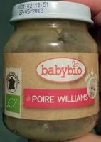 入っている砂糖の量 Poire Williams