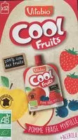 Cantidad de azúcar en Cool Fruits Pomme Fraise Myrtille