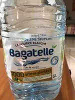 Quantité de sucre dans La source blanche