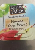 Zuckermenge drin Purée De Pommes Sans Sucre Ajouté