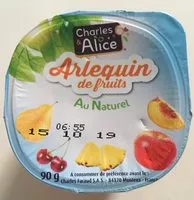 Zuckermenge drin Arlequin de fruits au naturel