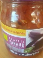 Sucre et nutriments contenus dans Charles faraud