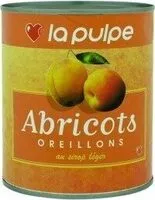 入っている砂糖の量 Abricots 1 / 2 Au Sirop Léger