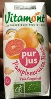 Количество сахара в Pur jus pamplemousse rose