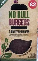 Suhkru kogus sees No Bull Quarter Pounders