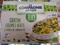 Zuckermenge drin Gratin légumes verts et pointe de ciboulette