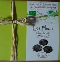 Количество сахара в Les Fleurs Chocolat Noir 70%