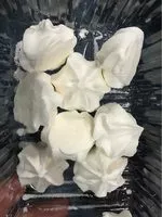 Suhkru kogus sees Meringues Blanches