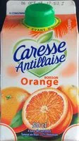 Suhkru kogus sees Caresse Antillaise Orange