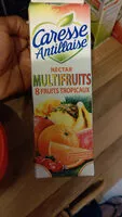 Suhkru kogus sees Caresse Antillaise Nectar Multivitamines 1L